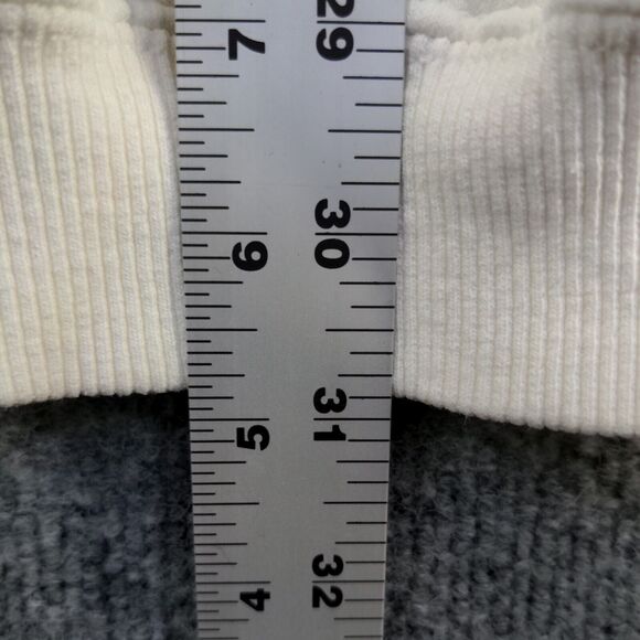 Del Sol Men's St. Maarten Pullover Crew Neck Sweatshirt White XXL Heavyweight - Picture 15 of 16